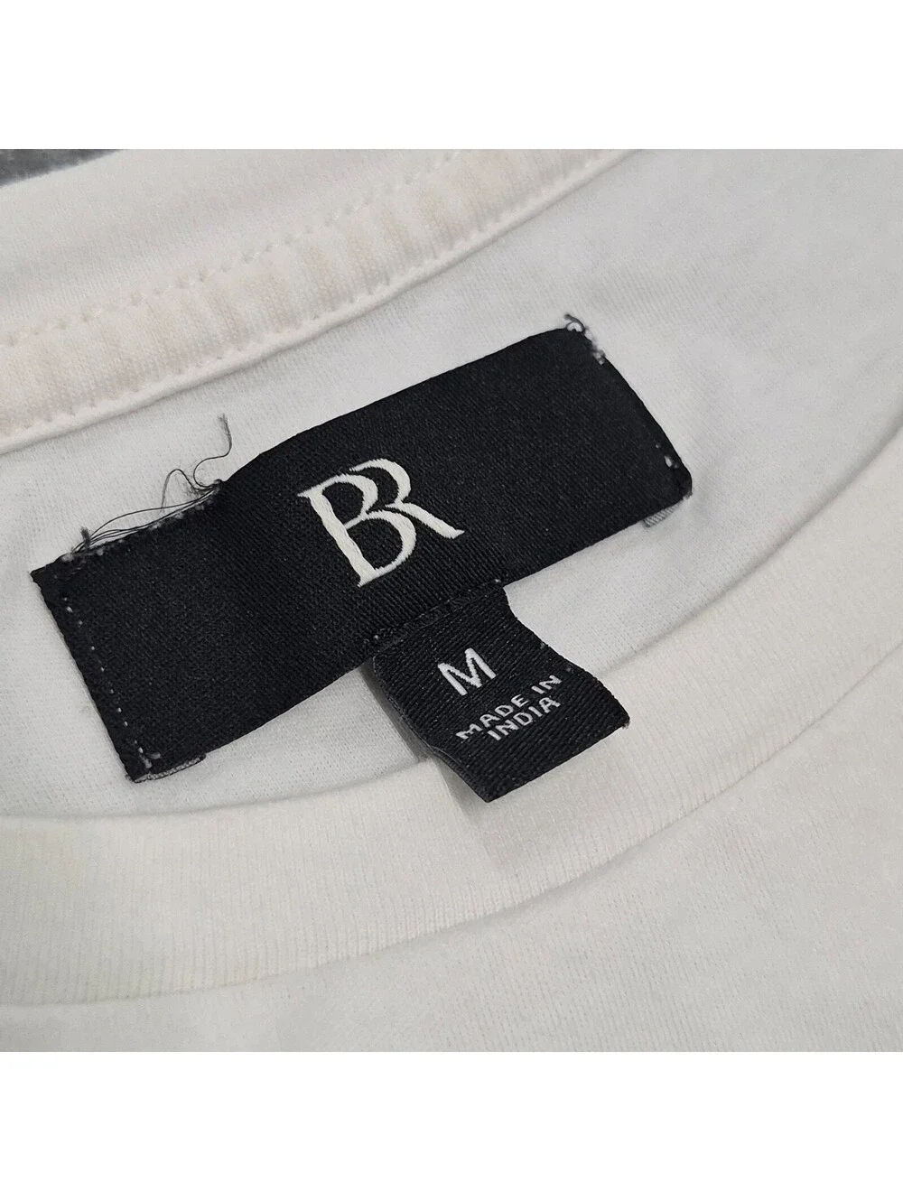Banana Republic Plain White T Shirt
